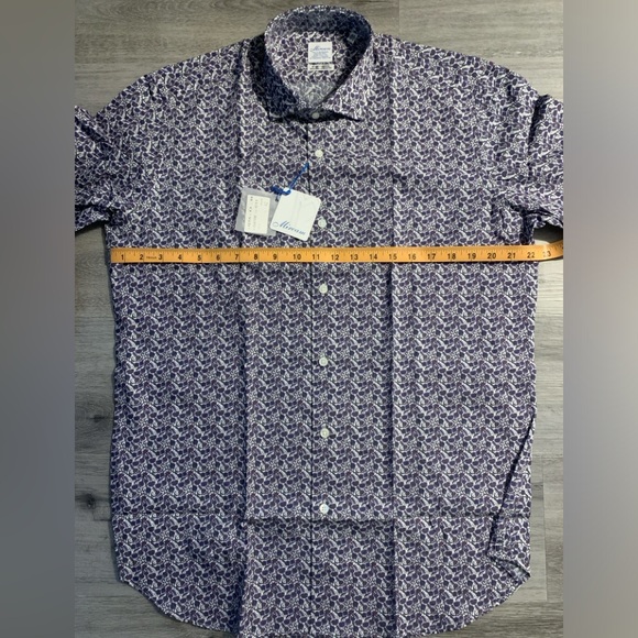 Men’s cotton shirt from Italy. New! US size about medium - Picture 3 of 9